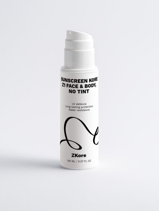 Sunscreen Kore Z1 Face & Body, no tint 150ml